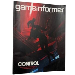 Game Informer Magazine Control Remedy Entertainment Issue Video Game Collectible